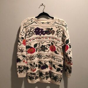 Fruit knit sweater